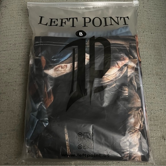 Left Point Loose Fit Pants XL Streetwear Classic Art Painting Skater Avant Garde - Picture 13 of 14